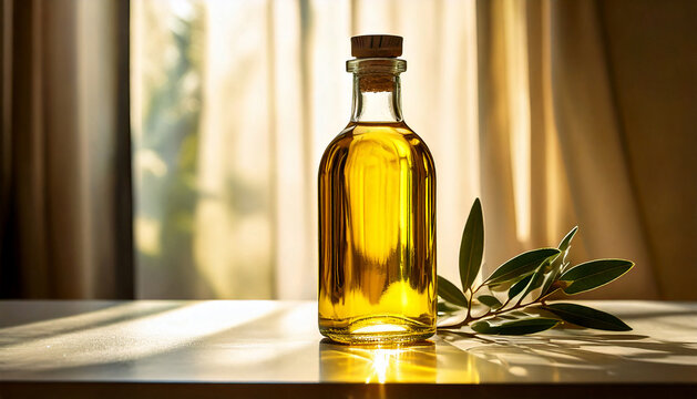 Botella de aceite de oliva