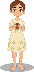 cartoon girl character design