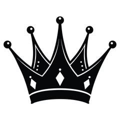 Crown Logo Template vector illustration