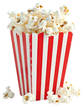 PNG Pop corn snack popcorn stripes.
