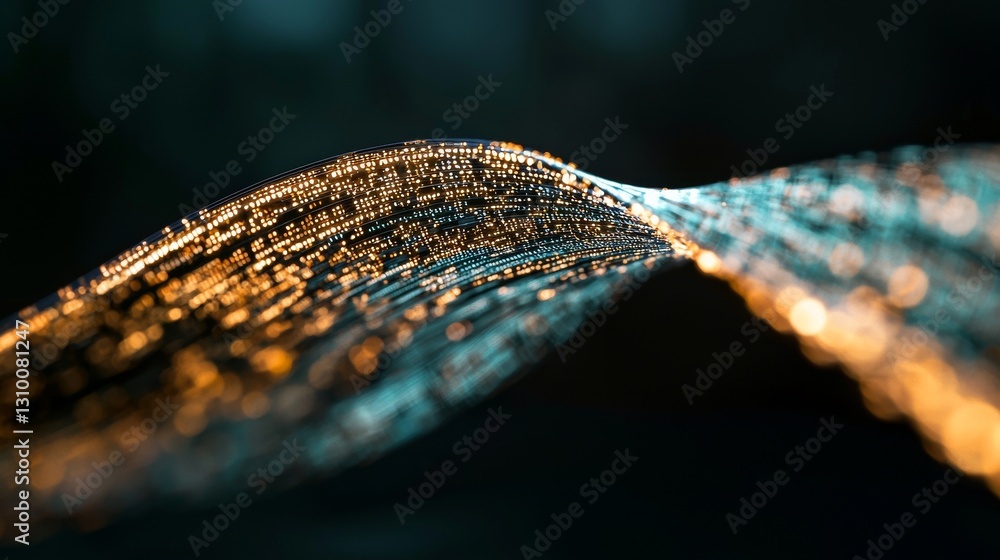 Poster big data, business, and digital technologies are connected through the flow of information in a secu