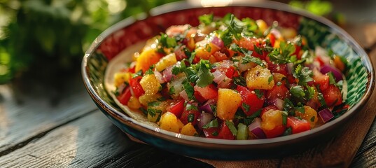 Vibrant mexican tacos a celebration of colorful street food
