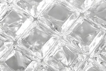 Obraz premium Silver texture subtly enhancing gradient background squares
