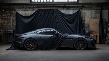 Stealth Mode: Unveiling the Jaguar F-Type in Matte Black