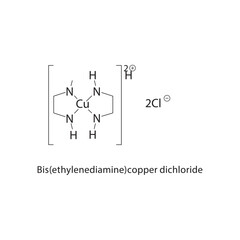 Bis(ethylened skeletal structure .Ester compound schematic illustration. Simple diagram, chemical formula.