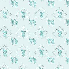 multi color seamless vector pattern of flowers in various colors and shapes multi color floral