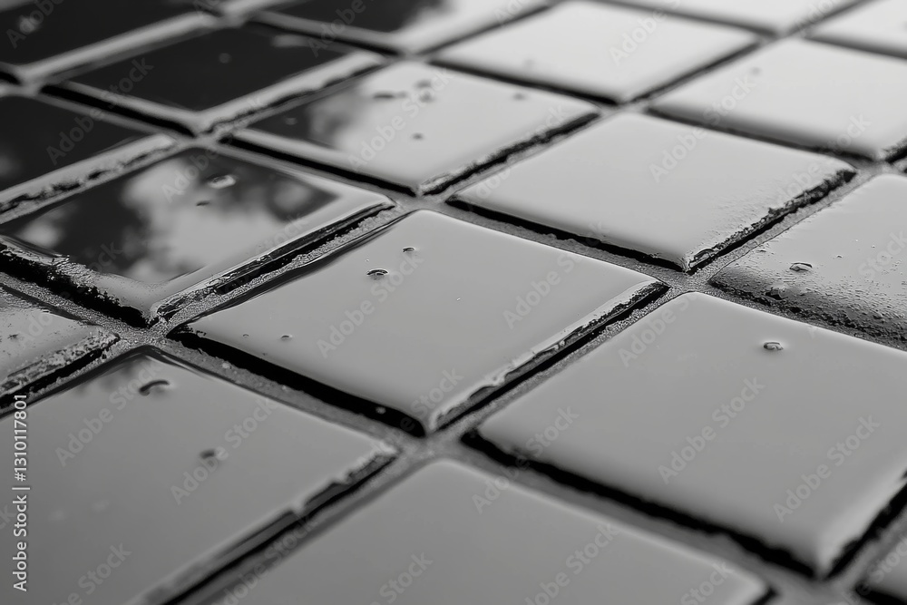 Poster gradient background squares adorned with a faint silver texture