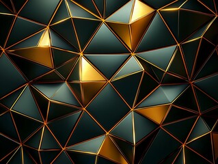 Black gold geometric abstract texture