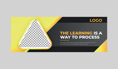 The Learning is a way to Process Banner