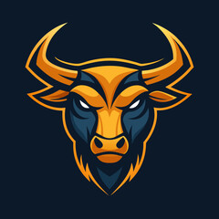 Simple Bull Logo Design Collections