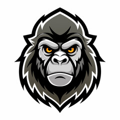 Fototapeta premium Simple Gorilla Logo Design Collections