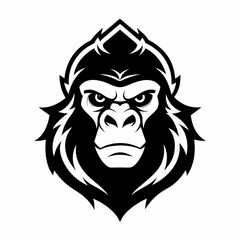 Fototapeta premium Simple Gorilla Logo Design Collections