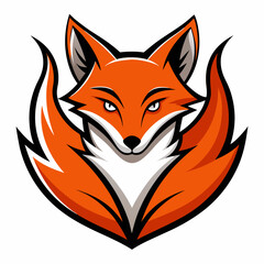 Obraz premium Simple Fox Logo Design Collections