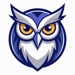 Obraz premium Simple Owl Logo Design Collections