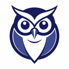 Obraz premium Simple Owl Logo Design Collections