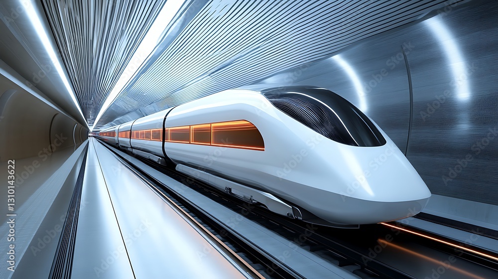 Poster advanced smart transit system with ai-controlled traffic flow and seamless connectivity