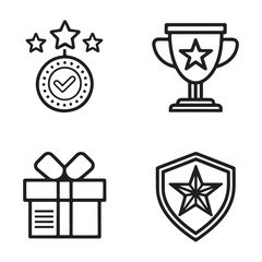 Versatile icon design collection for social media and websites