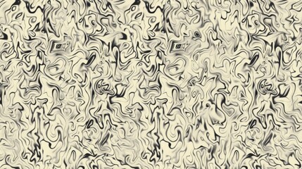 Dark abstract lines swirl and intertwine across the surface, forming an intricate doodle pattern that captivates with its chaotic and vibrant energy.