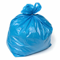 plastic bag against white background