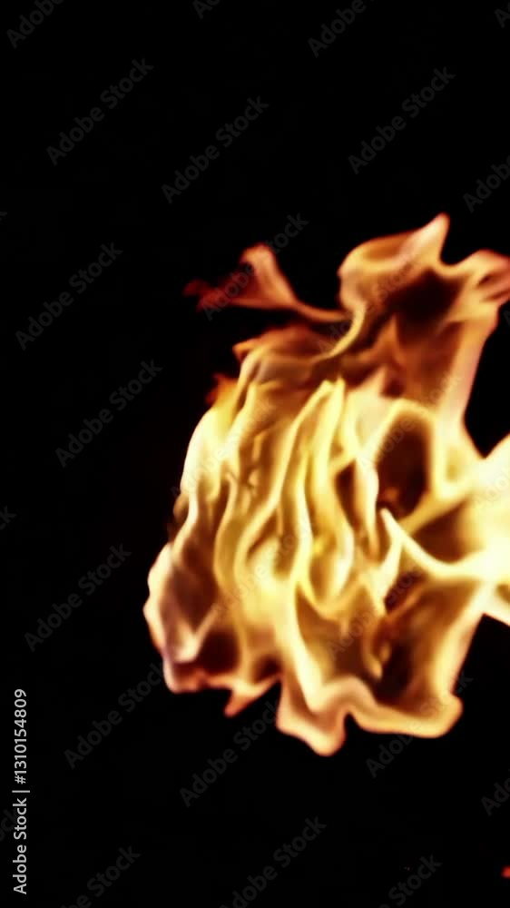 Poster flames swirl and twist, creating stunning visual effects that evoke warmth and energy. perfect for b