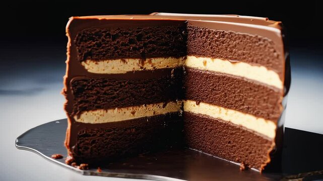Fudgy Chocolate Layer Cake