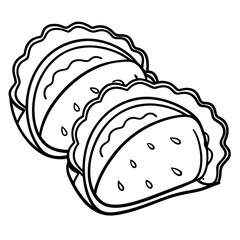 Delicious tacos stacked high with vibrant toppings on a wooden table