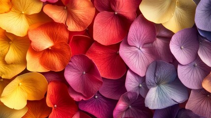 A close-up of vibrant flower petals.
