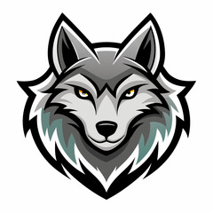 Fototapeta premium Simple Wolf Logo Design Collections