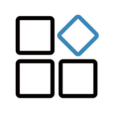 Business outline icon pack