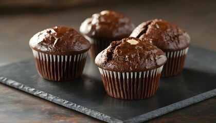 Delicious Chocolate Muffins Baked To Perfection