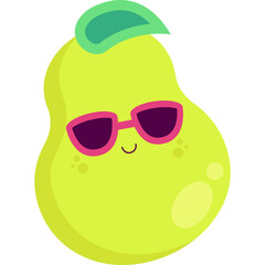 Fresh Fruits kawai - icon