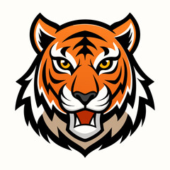 Fototapeta premium Simple Tiger Logo Design Collections