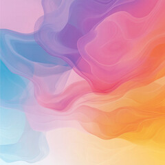 gradient blank Background for a flyer of delicate color strokes