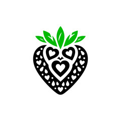 Lovely Strawberry Heart