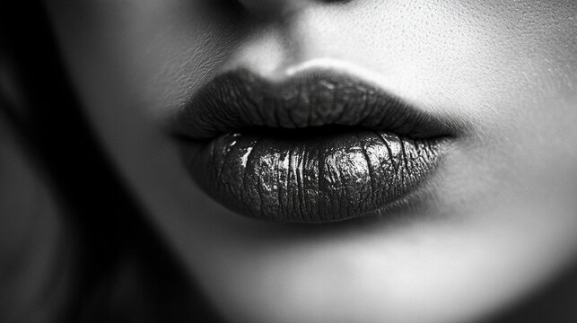 A whispered âI love youâ captured mid-air, lips slightly parted as if still holding onto the words.
