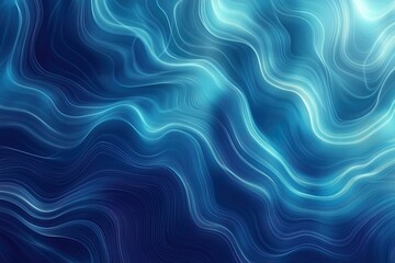 A soothing abstract line background with soft blue and gray curves, smooth gradient transitions