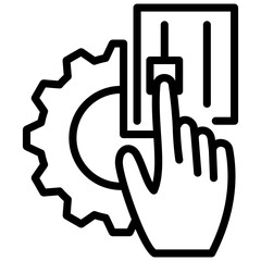 Control Outline Icon