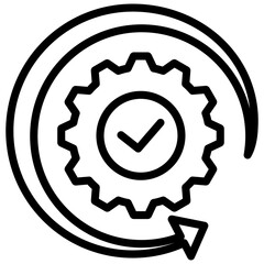 Continuous Outline icon