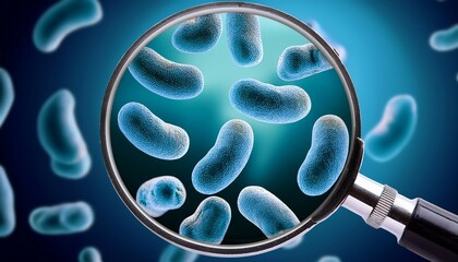 3d rendered illustration of bacteria