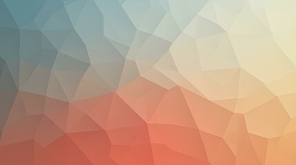 Obraz premium Pastel Low Poly Gradient Abstract Background