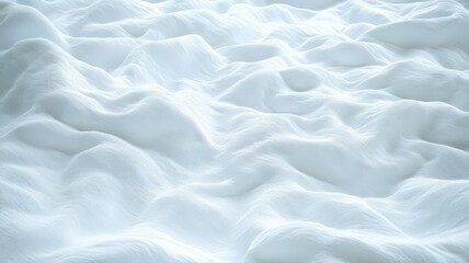 Fototapeta premium White Powder Texture Background: Abstract Wavy Pattern with Subtle Light and Shadow