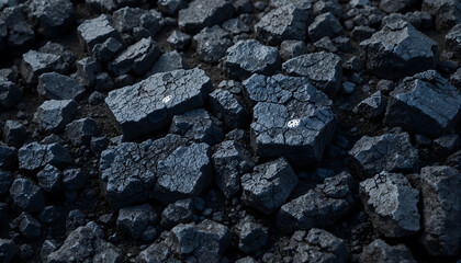 Lava Rock Texture with Rough Porous Surface