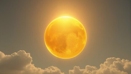 Obraz premium sun and moon