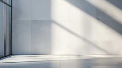 Obraz premium Texture of a smooth white wall as a background