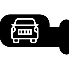Obraz premium Side Mirror Icon