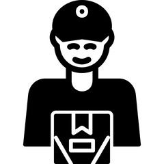 Delivery Man Icon
