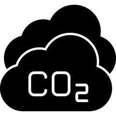 Carbon Dioxide Icon