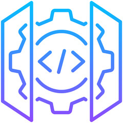 Obraz premium Gateway Icon