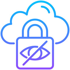 Private Cloud Icon