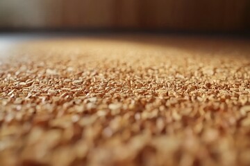 Close-up detailed background showcasing a natural cork surface texture